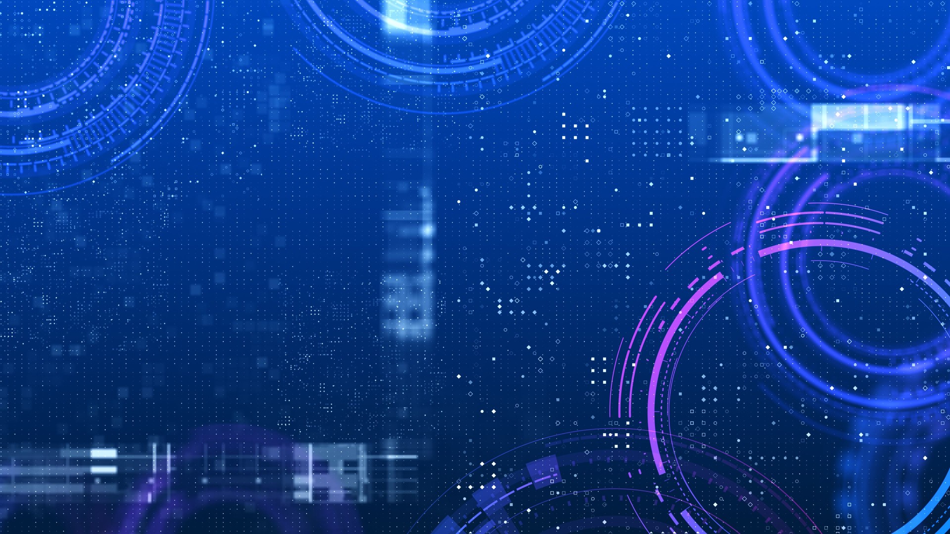 Futuristic technology and network connection concept